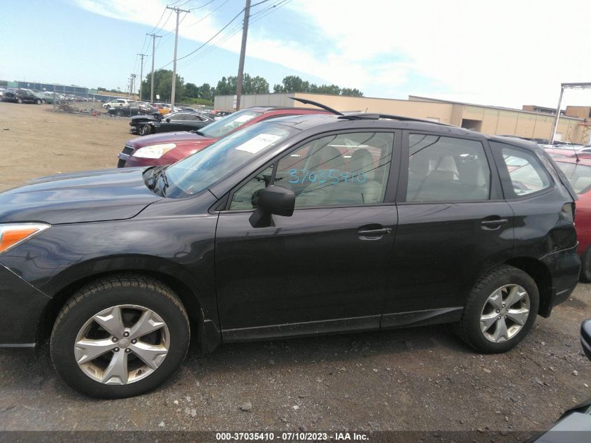 2016 SUBARU FORESTER 2.5I - JF2SJABC5GH476955
