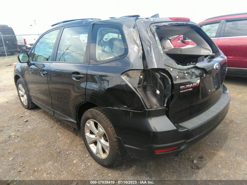 2016 SUBARU FORESTER 2.5I - JF2SJABC5GH476955