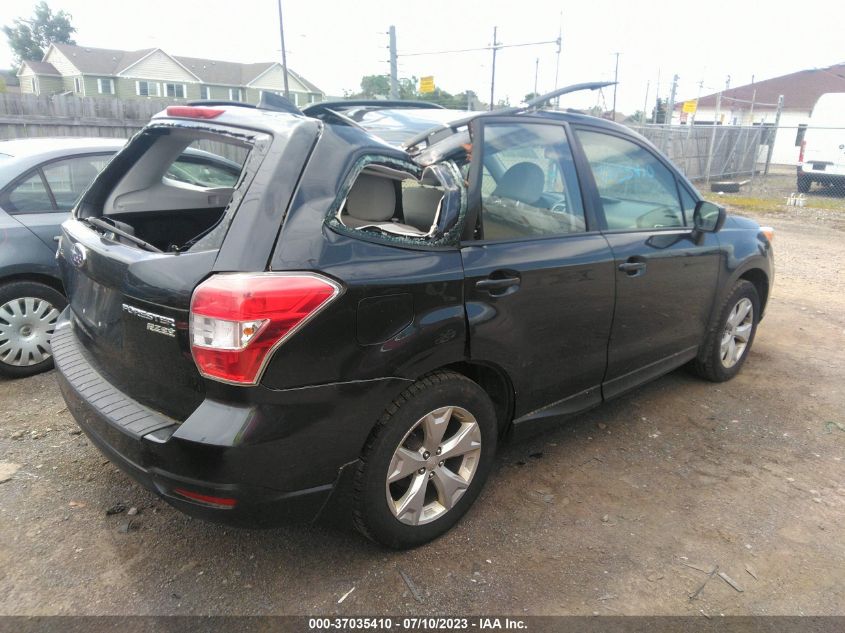 2016 SUBARU FORESTER 2.5I - JF2SJABC5GH476955