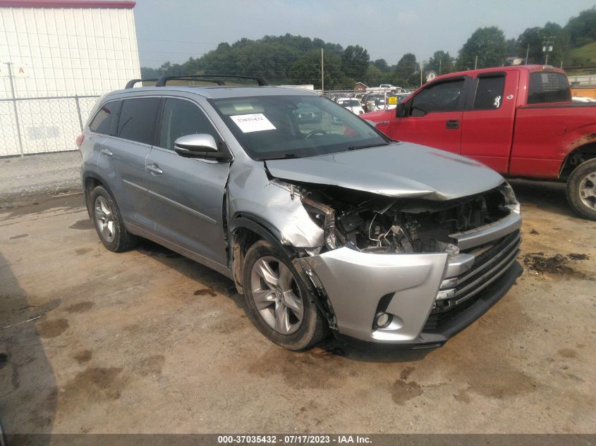 2017 TOYOTA HIGHLANDER LIMITED - 5TDDZRFH7HS404950