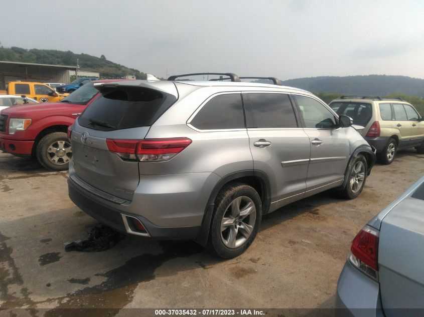 2017 TOYOTA HIGHLANDER LIMITED - 5TDDZRFH7HS404950