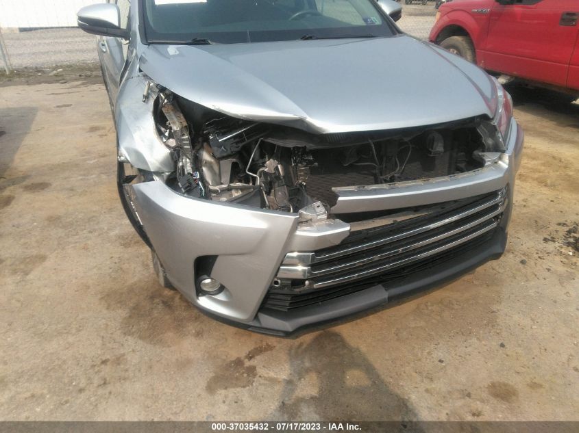 2017 TOYOTA HIGHLANDER LIMITED - 5TDDZRFH7HS404950