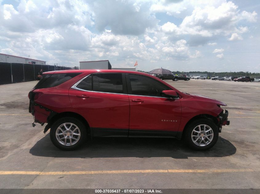 2022 CHEVROLET EQUINOX LT - 3GNAXKEV3NL180558