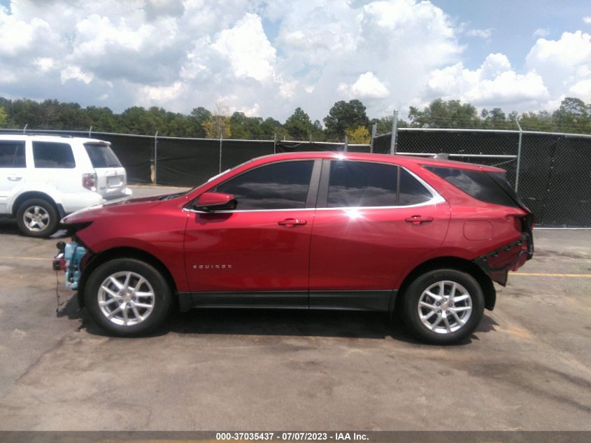 2022 CHEVROLET EQUINOX LT - 3GNAXKEV3NL180558