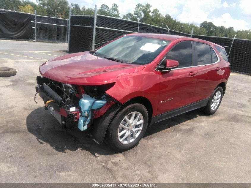 2022 CHEVROLET EQUINOX LT - 3GNAXKEV3NL180558