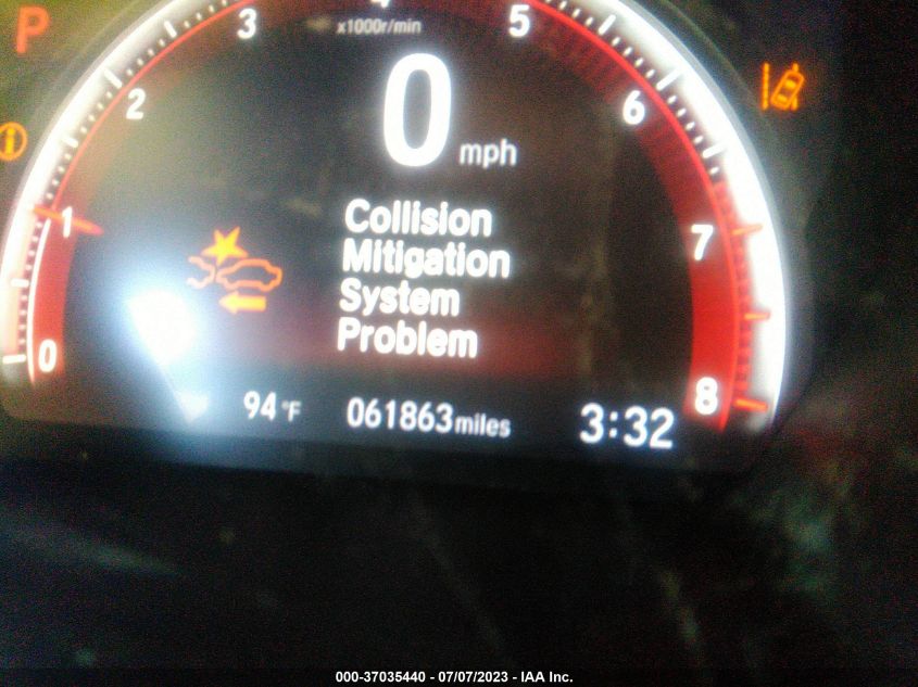 2020 HONDA CIVIC SEDAN SPORT - 19XFC2F89LE209369