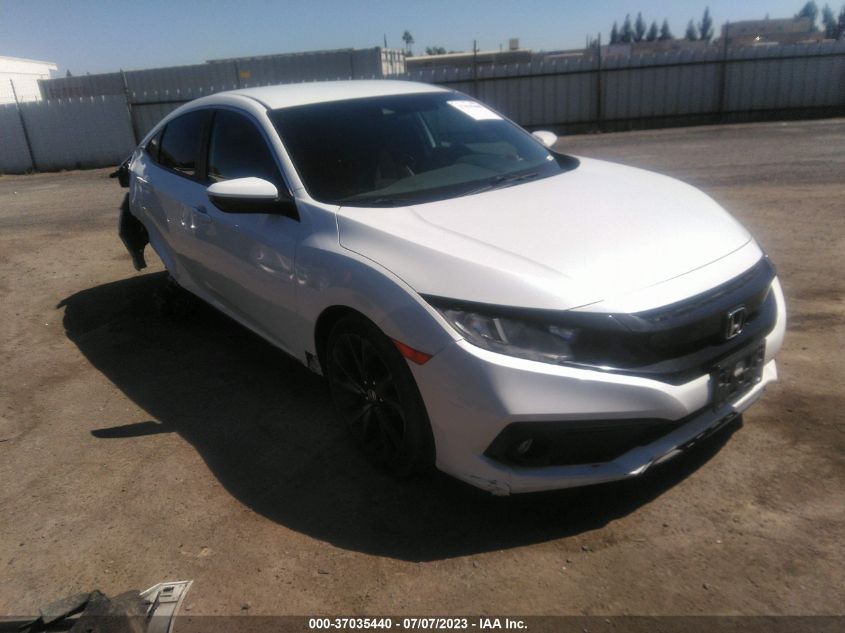 2020 HONDA CIVIC SEDAN SPORT - 19XFC2F89LE209369