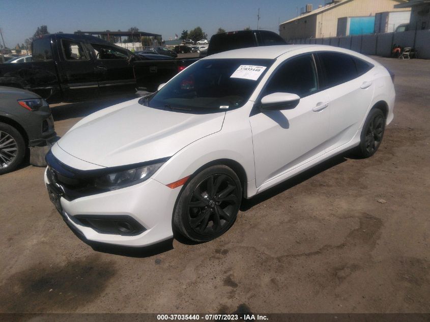 2020 HONDA CIVIC SEDAN SPORT - 19XFC2F89LE209369
