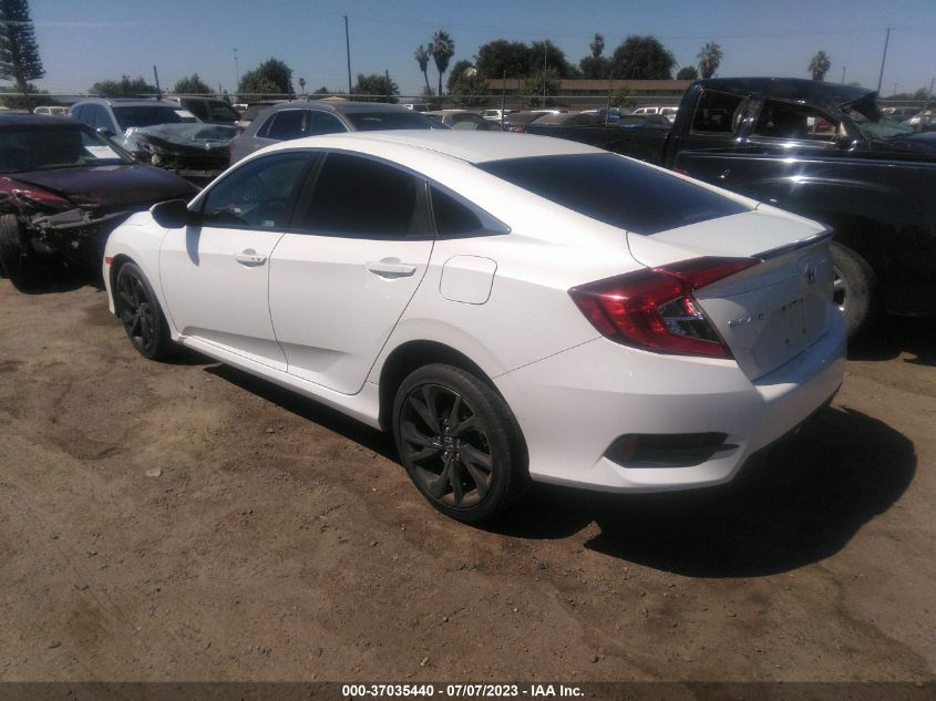 2020 HONDA CIVIC SEDAN SPORT - 19XFC2F89LE209369