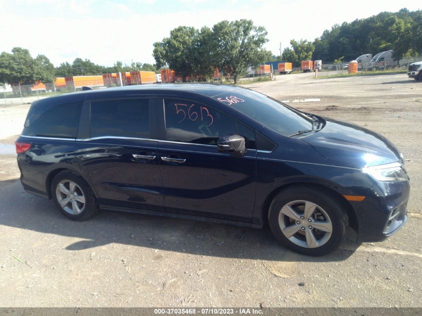 2018 HONDA ODYSSEY EX-L - 5FNRL6H74JB105176