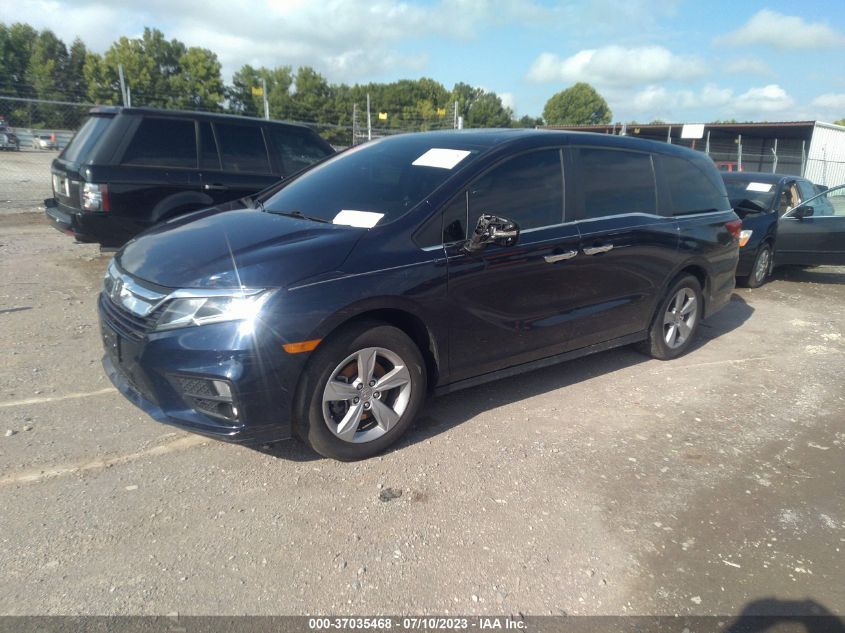 2018 HONDA ODYSSEY EX-L - 5FNRL6H74JB105176