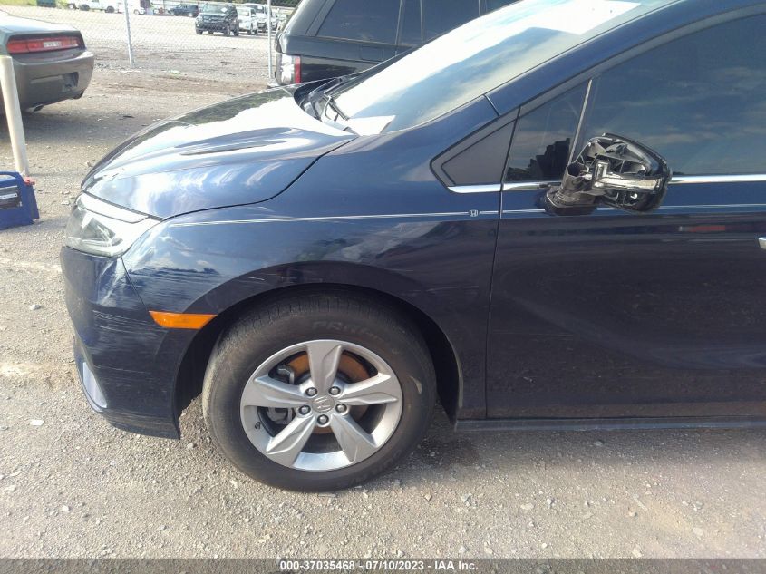 2018 HONDA ODYSSEY EX-L - 5FNRL6H74JB105176