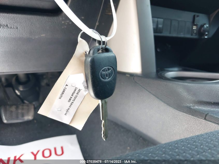2016 TOYOTA RAV4 XLE - 2T3RFREV9GW437760