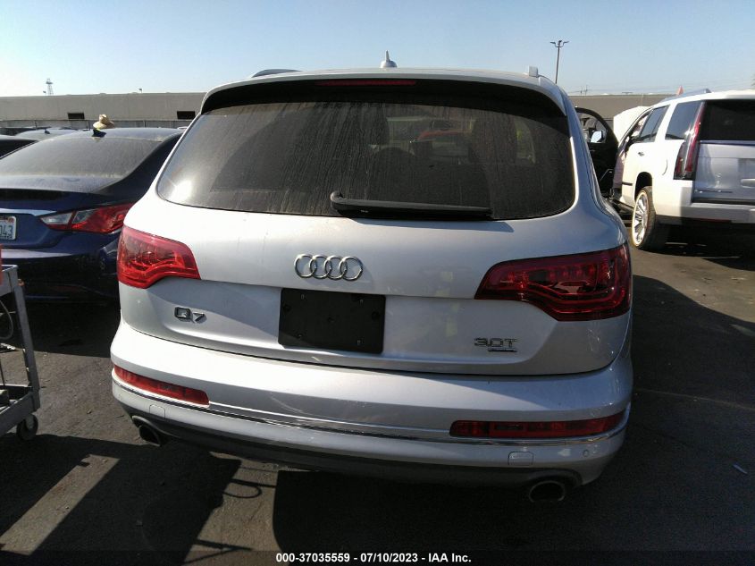 2015 AUDI Q7 3.0T PREMIUM - WA1CGAFE7FD004253