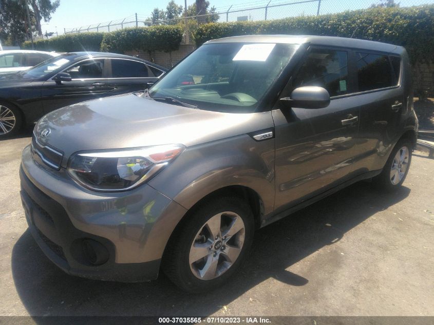 2019 KIA SOUL BASE - KNDJN2A28K7694352