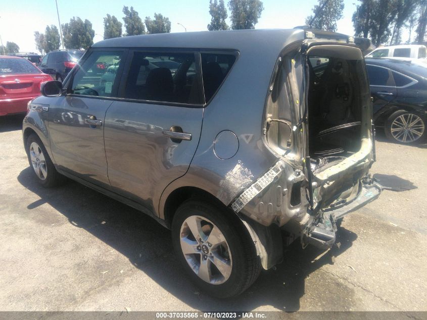 2019 KIA SOUL BASE - KNDJN2A28K7694352