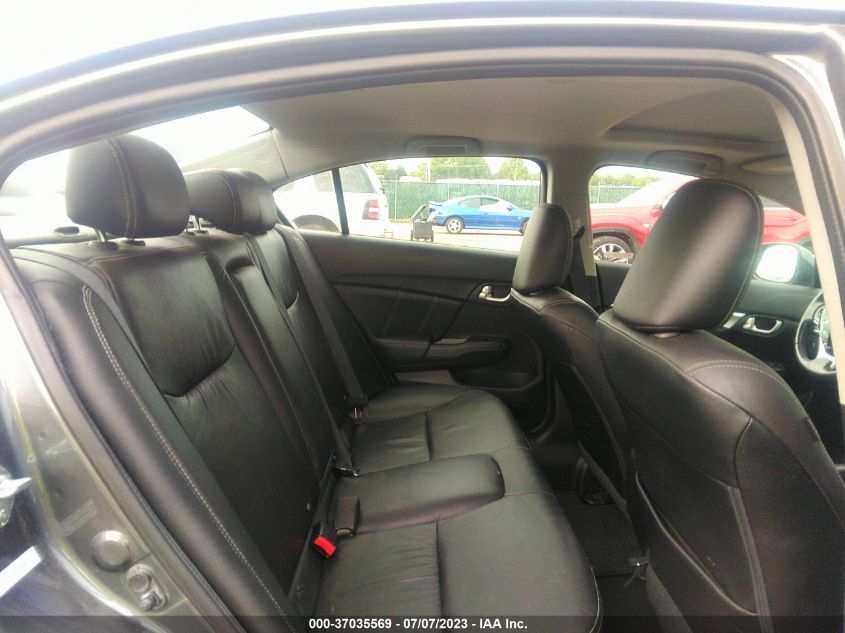 2013 HONDA CIVIC SDN EX-L - 19XFB2F96DE056463