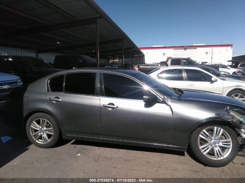 2013 INFINITI G37 SEDAN JOURNEY - JN1CV6AP5DM306822