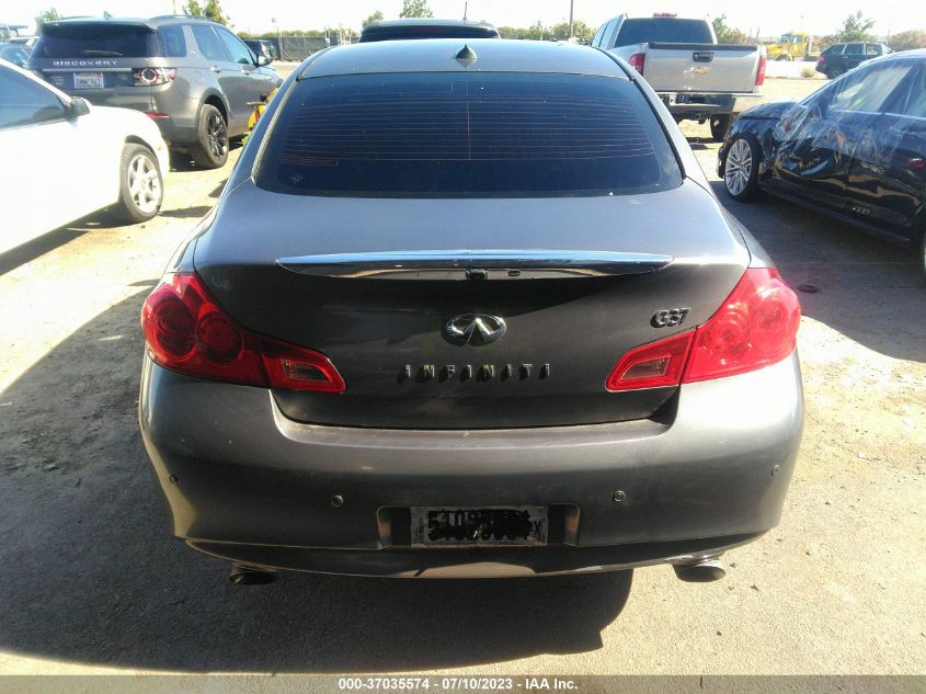 2013 INFINITI G37 SEDAN JOURNEY - JN1CV6AP5DM306822
