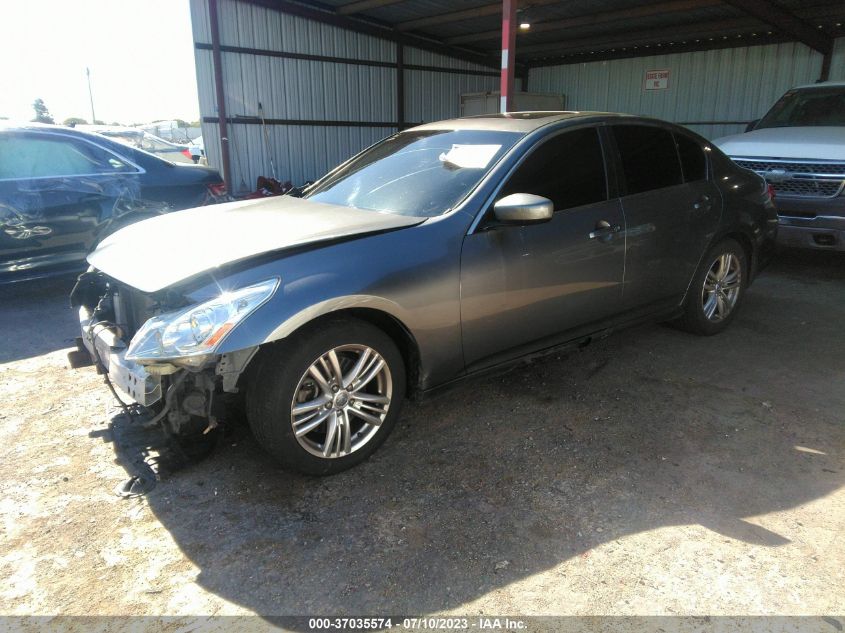 2013 INFINITI G37 SEDAN JOURNEY - JN1CV6AP5DM306822