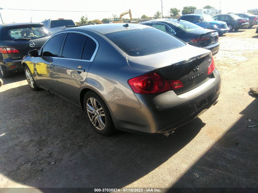 2013 INFINITI G37 SEDAN JOURNEY - JN1CV6AP5DM306822
