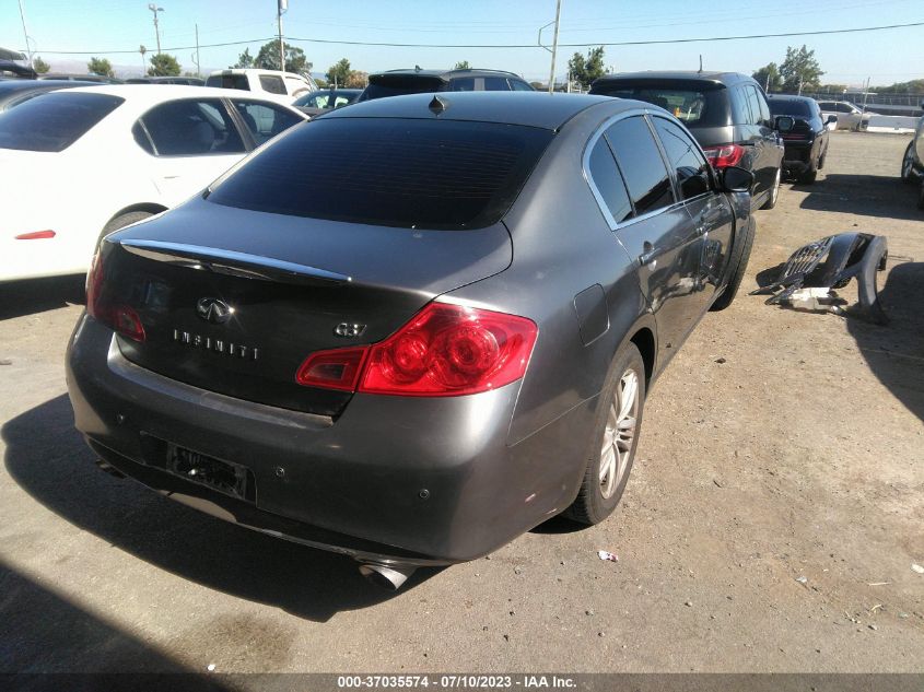 2013 INFINITI G37 SEDAN JOURNEY - JN1CV6AP5DM306822