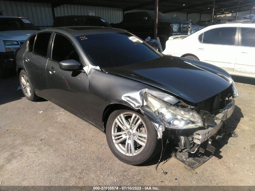 2013 INFINITI G37 SEDAN JOURNEY - JN1CV6AP5DM306822