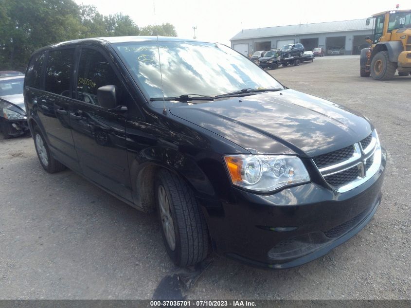 2014 DODGE GRAND CARAVAN SE - 2C4RDGBG4ER473685