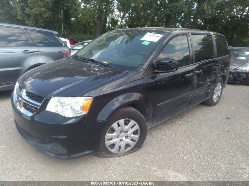 2014 DODGE GRAND CARAVAN SE - 2C4RDGBG4ER473685