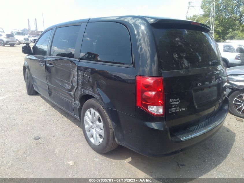2014 DODGE GRAND CARAVAN SE - 2C4RDGBG4ER473685