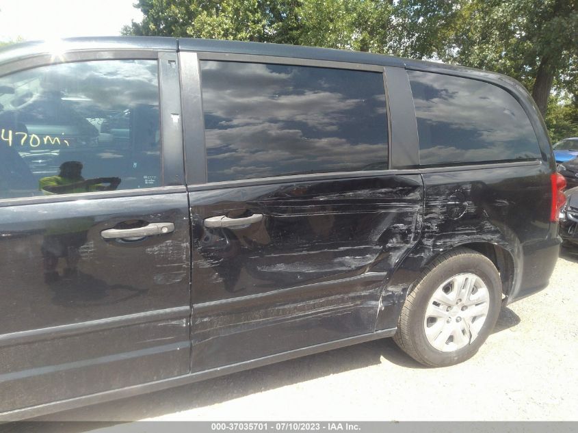 2014 DODGE GRAND CARAVAN SE - 2C4RDGBG4ER473685