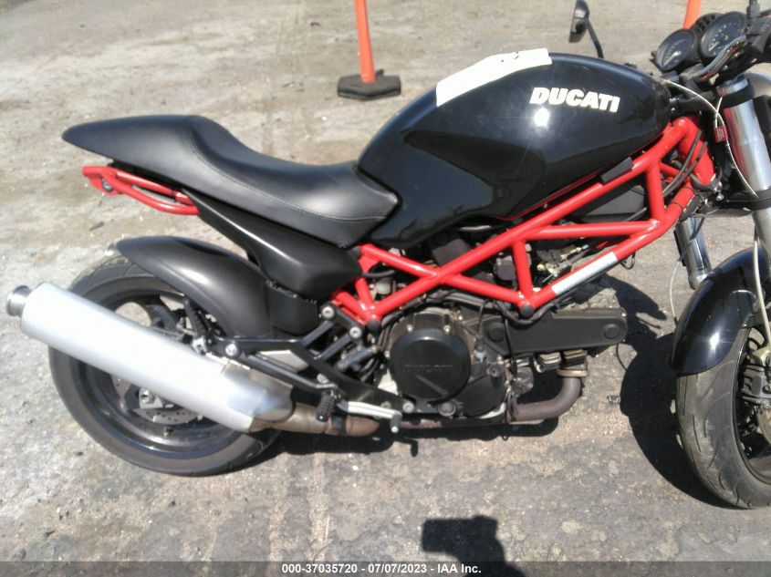 2007 DUCATI MONSTER 695 - ZDM1RADM67B090657