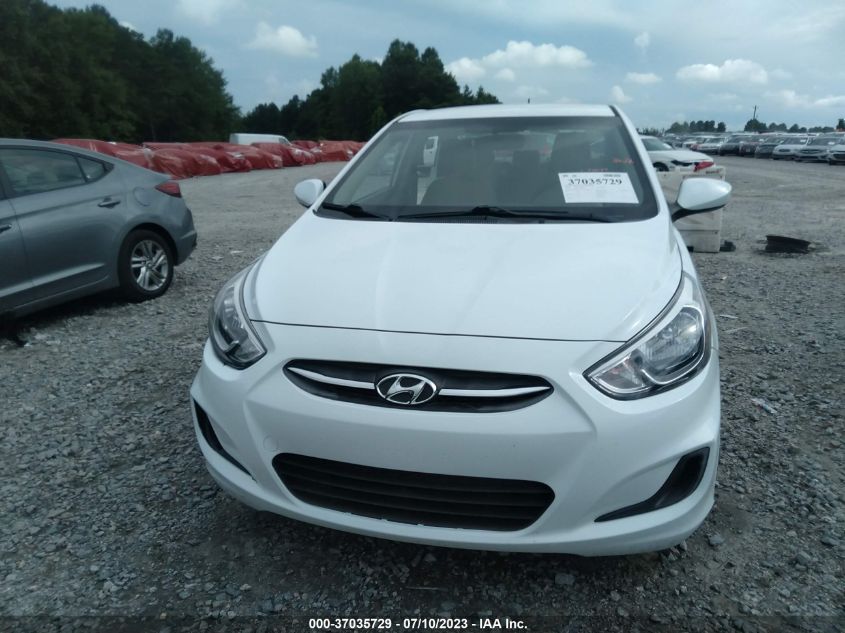 2016 HYUNDAI ACCENT SE - KMHCT4AE7GU161773