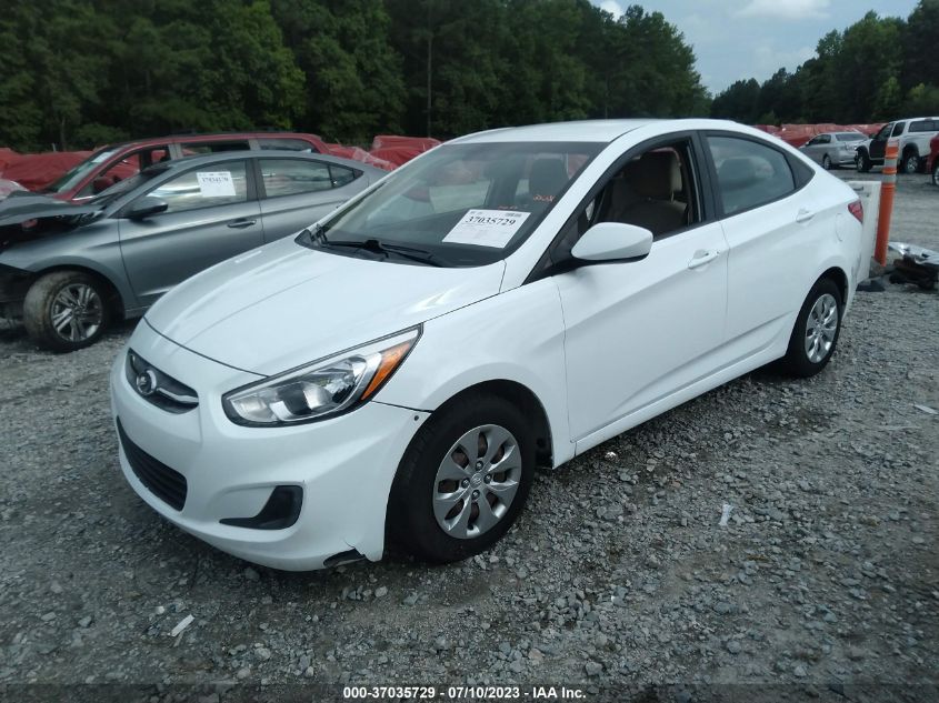 2016 HYUNDAI ACCENT SE - KMHCT4AE7GU161773