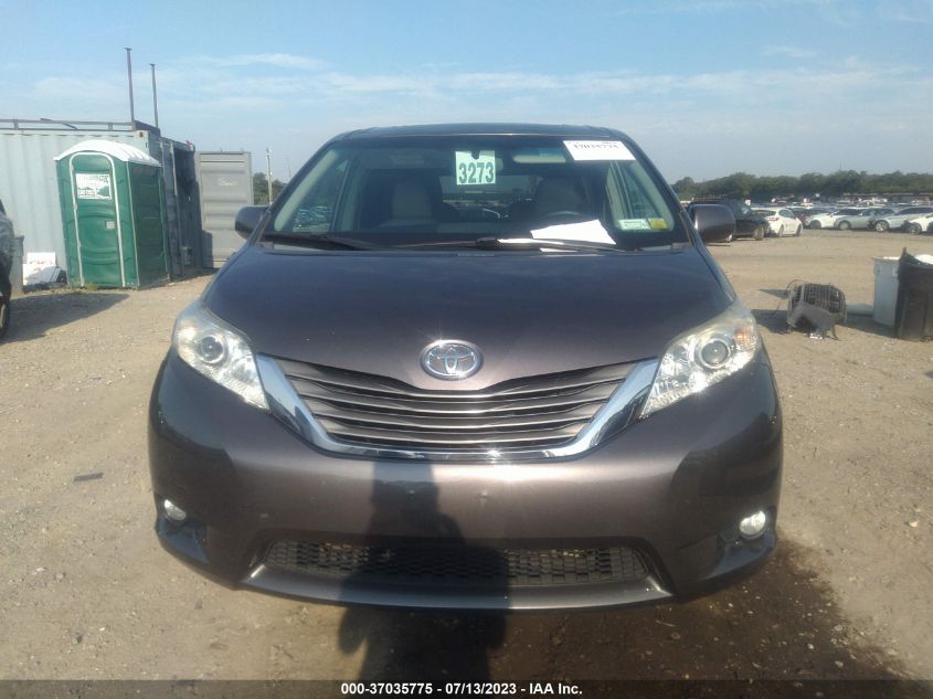 2013 TOYOTA SIENNA XLE AAS/XLE/LTD - 5TDYK3DC0DS385727