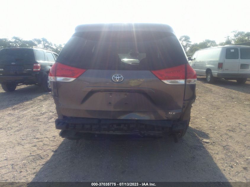 2013 TOYOTA SIENNA XLE AAS/XLE/LTD - 5TDYK3DC0DS385727