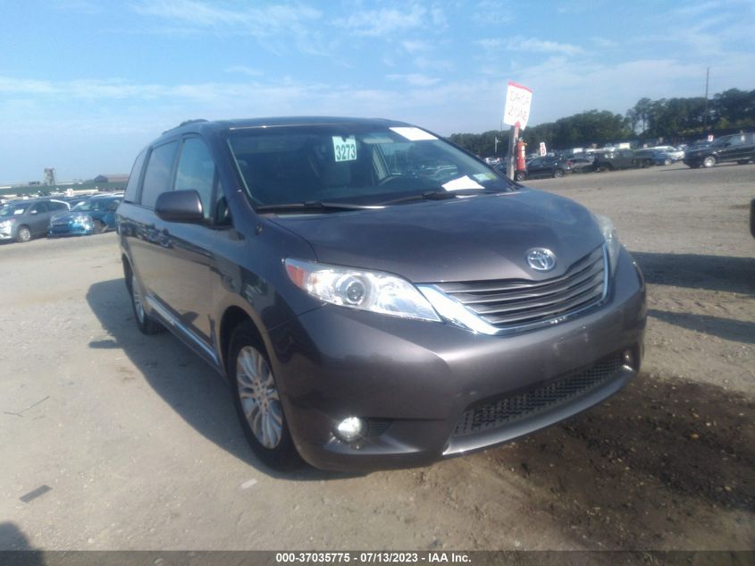 2013 TOYOTA SIENNA XLE AAS/XLE/LTD - 5TDYK3DC0DS385727