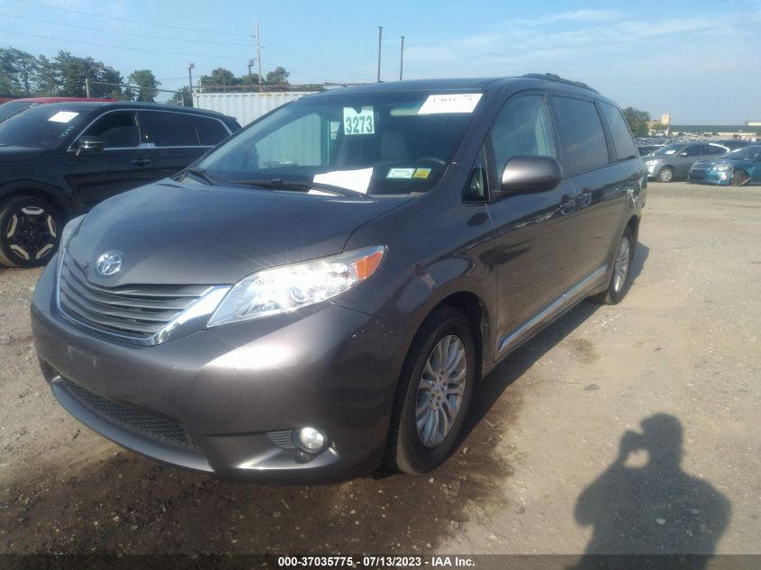 2013 TOYOTA SIENNA XLE AAS/XLE/LTD - 5TDYK3DC0DS385727