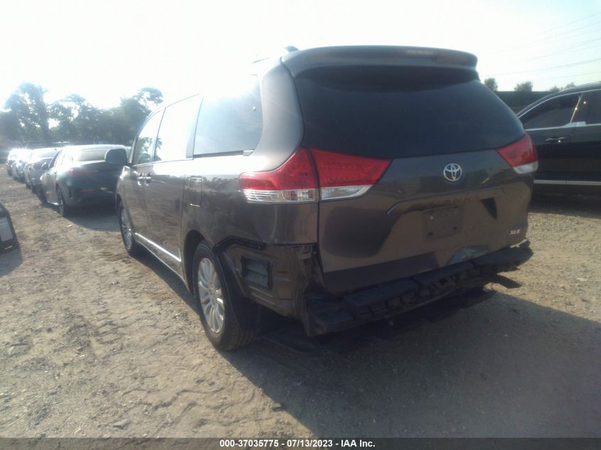2013 TOYOTA SIENNA XLE AAS/XLE/LTD - 5TDYK3DC0DS385727