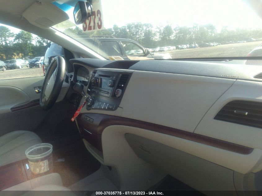 2013 TOYOTA SIENNA XLE AAS/XLE/LTD - 5TDYK3DC0DS385727