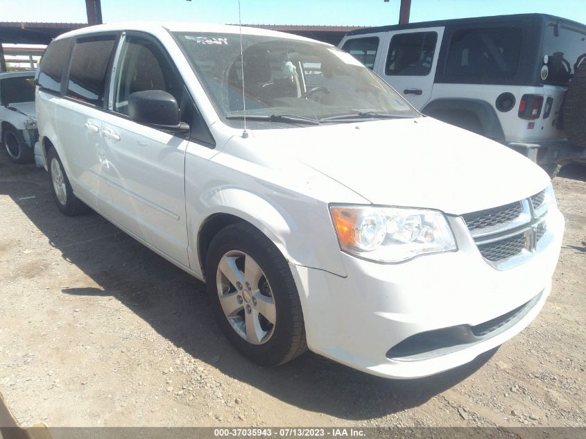 2013 DODGE GRAND CARAVAN SE - 2C4RDGBG3DR739986