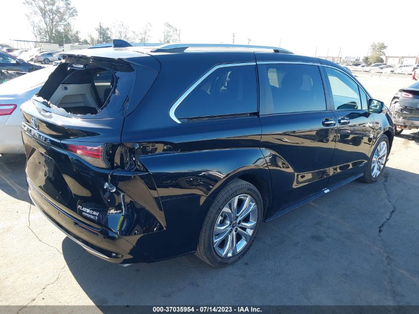 2021 TOYOTA SIENNA LIMITED/PLATINUM - 5TDERKEC7MS047572