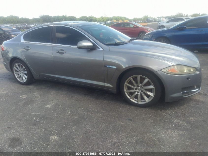 2013 JAGUAR XF I4 RWD - SAJWA0ES2DPU05549