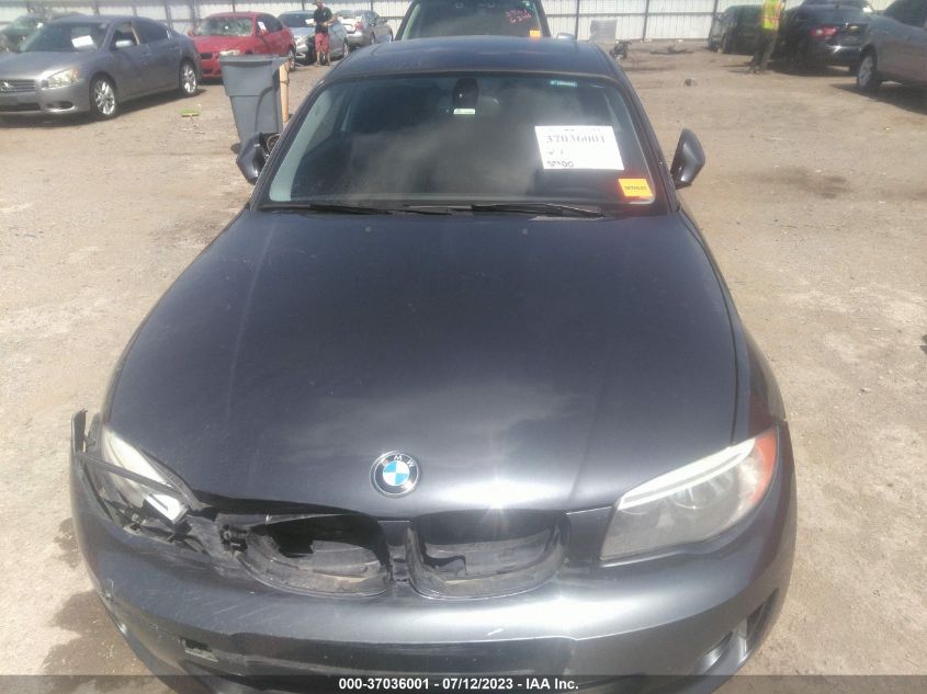 2013 BMW 1 SERIES 128I WBAUP7C52DVP25859