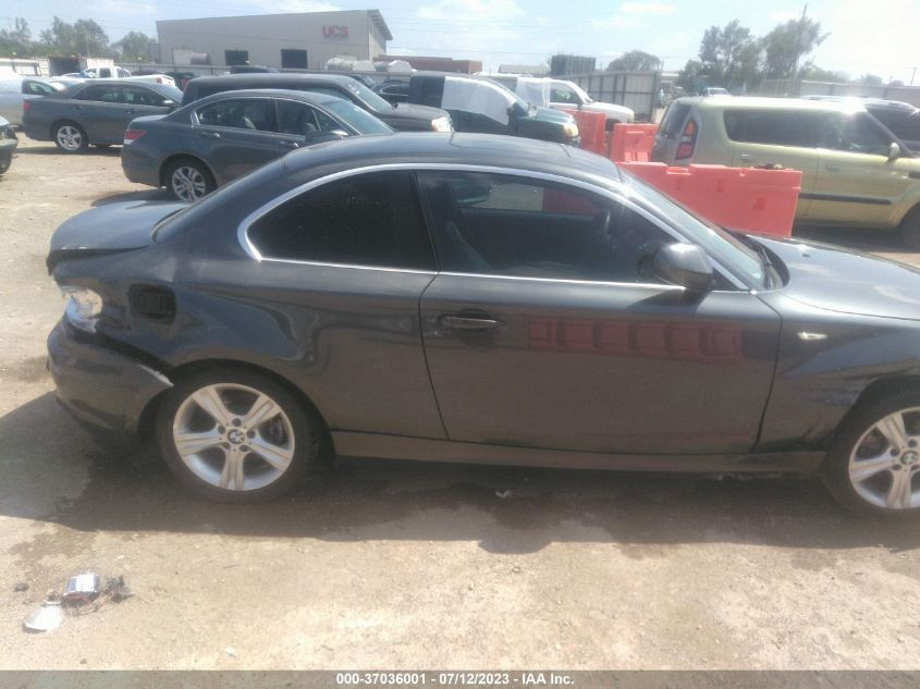 2013 BMW 1 SERIES 128I WBAUP7C52DVP25859