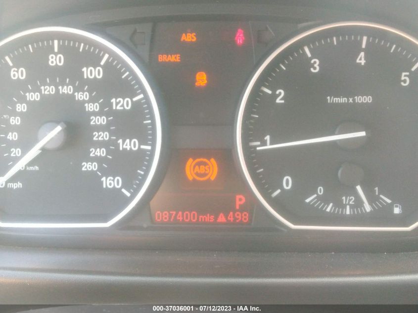 2013 BMW 1 SERIES 128I WBAUP7C52DVP25859