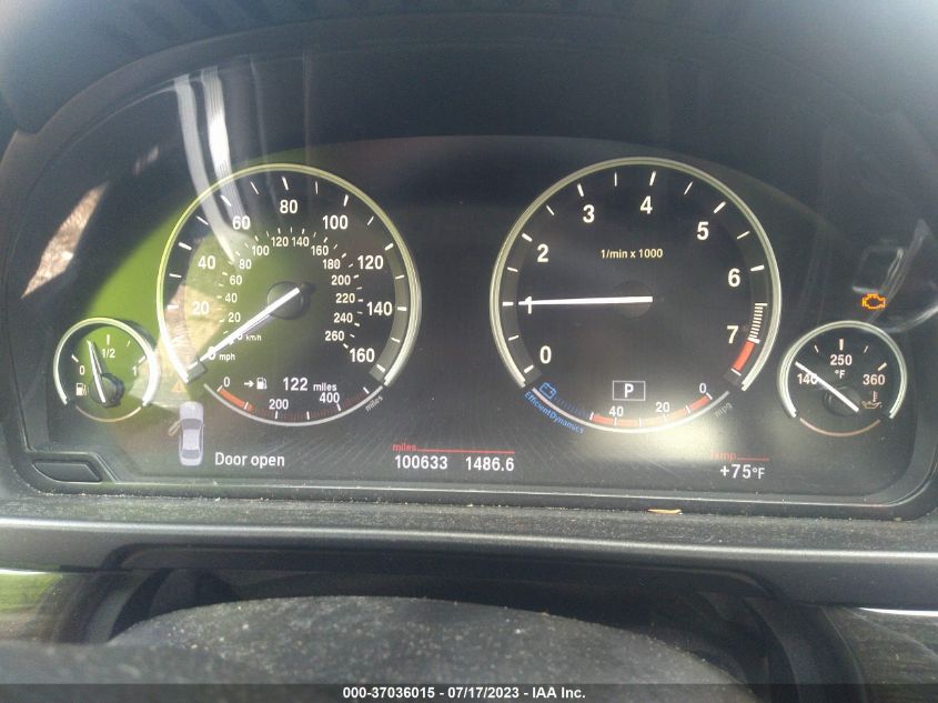 2013 BMW 5 SERIES 535I XDRIVE - WBAFU7C51DDU74484