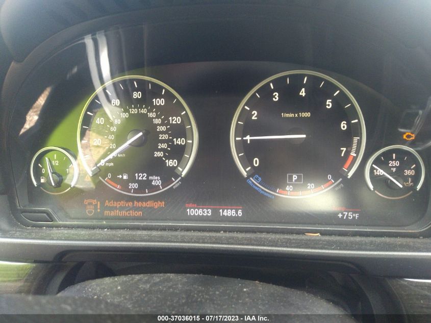 2013 BMW 5 SERIES 535I XDRIVE - WBAFU7C51DDU74484