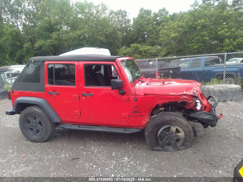 2018 JEEP WRANGLER JK UNLIMITED SPORT S 1C4HJWDG1JL874397