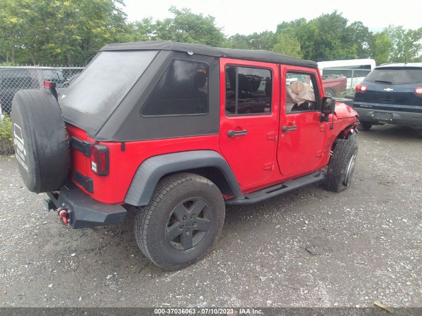 2018 JEEP WRANGLER JK UNLIMITED SPORT S 1C4HJWDG1JL874397